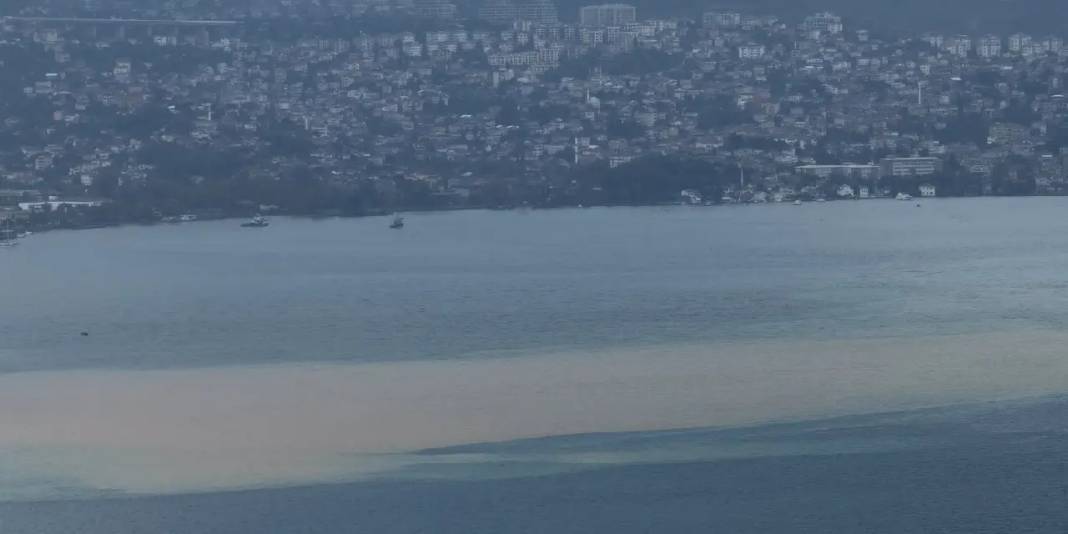 İstanbul Boğazı renkten renge girdi: Kıyıda 200 metrelik alan... 6